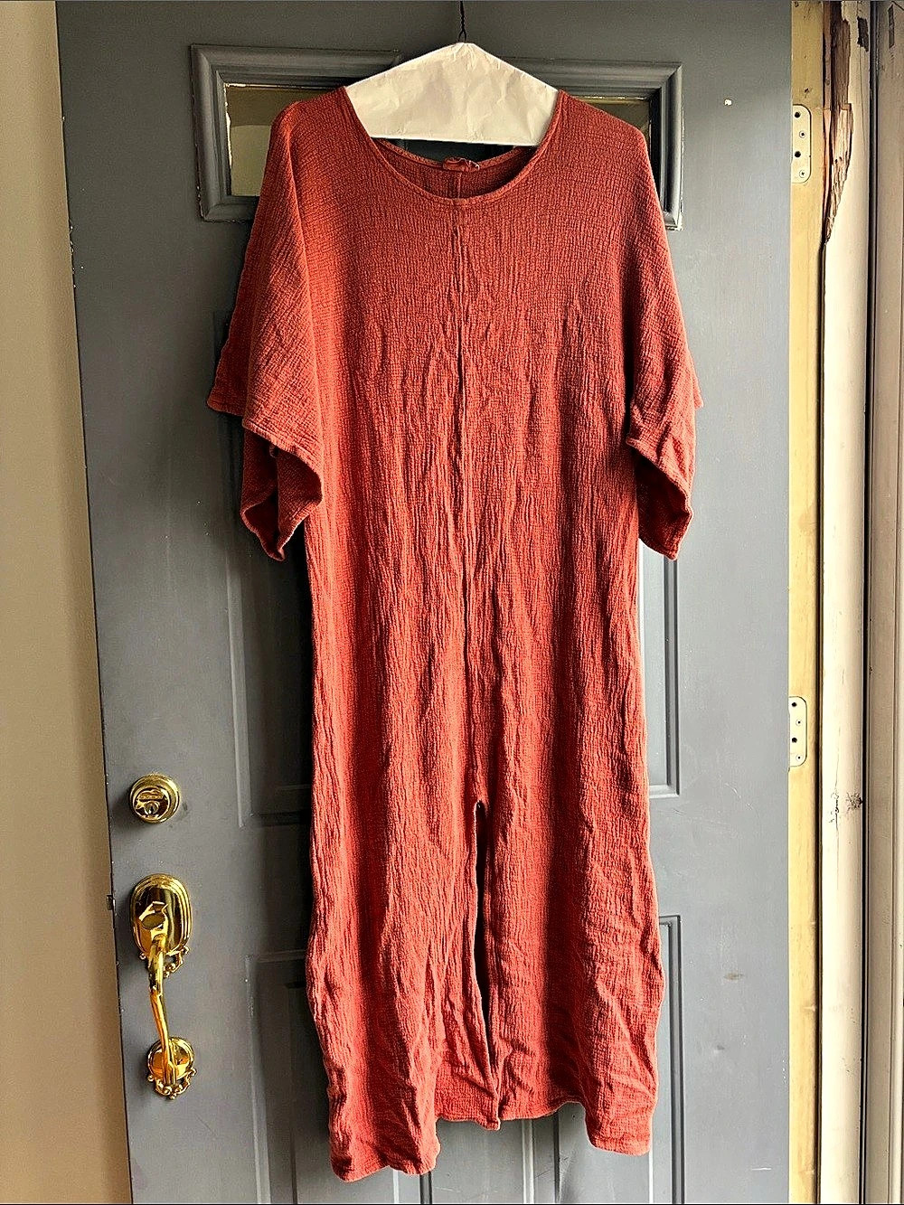 Burnt Orange Turkish Tunic